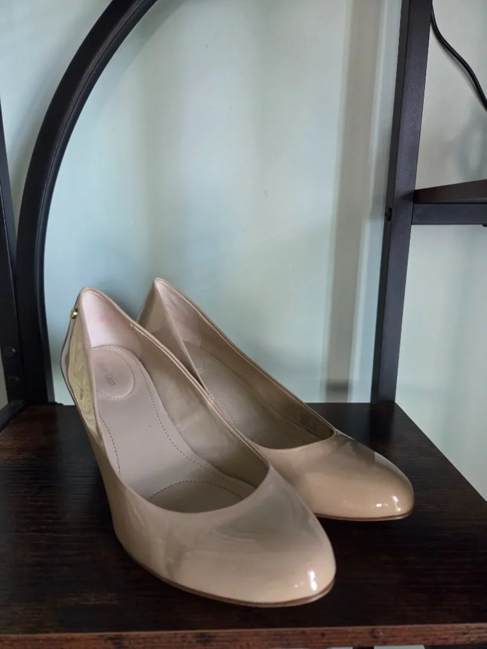 Calvin Klein Nude Wedge heel
